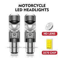 T19 LED Motorcycle HeadLight 6500K H4 P15D H6/Ba20d AC/DC 9-60V D-R-L Spotlights【BLINKNB ready】