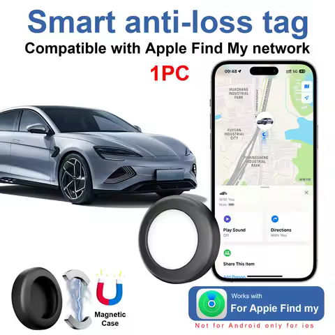 GPS tag tracker, compatible with Apple's "Find My" app, anti-lost reminder device, Find My smart loc