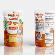 Bebistick Carrot Baby Biscuits BB BOOSTER Organic / Baby Biscuits 6 Months Anti GTM / MPASI Snacks 6
