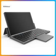  Tablet Keyboard with Stable Transmission Tablet Keyboard Cover Multi-device Bluetooth Keyboard with Touchpad Tablet Holder for Ipad and Tablets