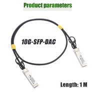 DAC SFP Direct Attach Cable 10G SFP to SFP Copper Patch Cable Huawei 1 Meter Cisco Mikrotik Mikrobit