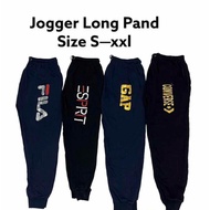 HARGA BORONG JOGGER LONG PANT SELUAR TREK TRACKSUIT SELUAR SUKAN SELUAR JOGGING SELUAR TREK LELAKI P