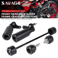 SAV G310 R/RR/GS Rear Front Wheel Axle Slider Protector For BMW G310R G310RR G310GS Motorcycle Frame