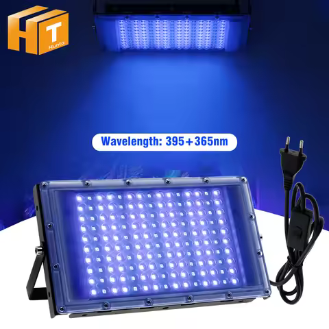 220V LED UV Photocuring Light SMD2835 150pcs IP65 Waterproof For 3D Printer Photosensitive Accessori