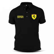 HD PRINTING RACING FERALI DESIGN 200GSM PREMIUM COTTON POLO SHIRT [CODE05]