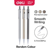 Deli Elite Mechanical Pencil Metal Body with Eraser Smooth Writing (0.7mm)