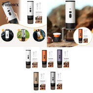 Fonowx Capsule Coffee Machine Portable Brewer for Office And Outdoor Activities