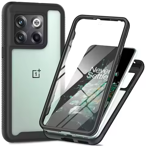 For Oneplus 10T ACE Pro Shockproof Case Front PET Crystal Back Panel Armor One Plus Nord N20 SE N300