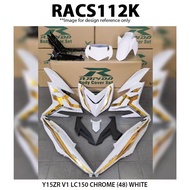 Rapido Cover Set Yamaha Y15ZR V1 V2 LC150 (48) Chrome Blue Black Accessories Motor Y15 Y15ZR Ysuku White Ice Yellow Gold