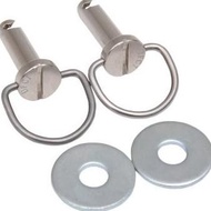 Cycle Visions 3550-0124 Saddlebag Fasteners/Receptacles - Limited Saddle Lock