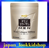 Meiji Amino Collagen For Men เมจิ อะมิโน คอลลาเจน สำหรับผู้ชาย ขนาด98 กรัม สำหรับทาน 14 วัน