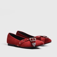 Adorableprojects - Mufla Flat Shoes Cabernet Red - Women's Shoes