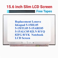 Replacement Lenovo Ideapad 5-15IIL05 5-15ITL05 5-15ARE05 5-15ALC05 82LN 81YQ 82FG 81YK Notebook LCD 