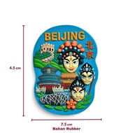 Opera Beijing fridge magnet souvenirs from China, Macau, Hong Kong