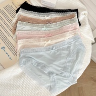 [Wonder.Girls] Women's Seamless Lace Sexy Antibacterial Silk Panties Spender Perempuan Panties Woman