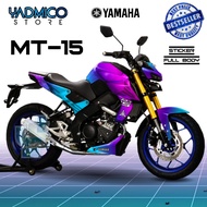 Mt 15 Full Body Decal - Yamaha MT15 Full Body Motorcycle Sticker - Yamaha MT 15 Full Body Decal - MT