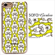 【Sara Garden】客製化 軟殼 蘋果 iphone7plus iphone8plus i7+ i8+ 手機殼 保護套 全包邊 掛繩孔 手繪熊寶貝