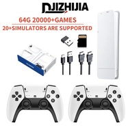 64GB 20000Game 4K Game Stick 2.4G Wireless Controllers HD Output M15 Retro Video Game Console