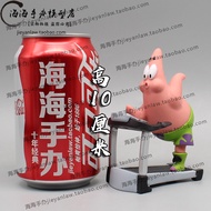 Original GK Self-discipline Star Treadmill Fitness SpongeBob SquarePants Figure Model Ornaments Merchandise