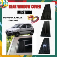 Perodua Kancil Mustang Rear Window Side Louver Rear Window Side Louver Cover