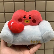 K-Pop BT21 Plush Toy Sofa, Mobile Phone Sofa Cooky Chimmy Tata Koya RJ Plush Toy Sofa