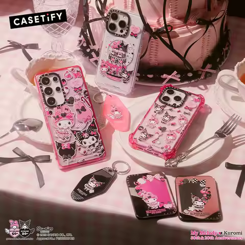 CASETiFY My Melody & Kuromi Series Magnetic Drop-proof Case for iPhone 13 14 15 16 17 Pro Max Air Pl