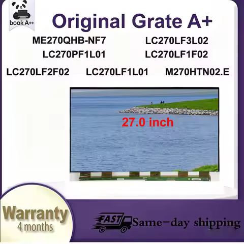 Original New A+ 27" IPS LCD Screen ME270QHB NF7 LC270LF3L02 LC270PF1L01 LC270LF1F02 LC270LF2F02 LC27