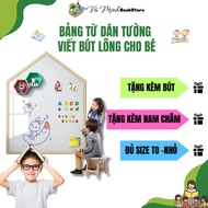 Magnetic wall board with markers for children, smart whiteboard for learning wall, free pen, 6 magne