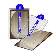 ฟิล์มกระจก พร้อมบล็อคติดตั้ง Samsung Tab A9+/ Tab A9 / Tab S7/ S8 /S9 /S9 FE/ S10 /Tab S7 FE /S8+/S9