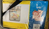 5尺 * 全新正品Lulu The Piggy罐頭豬床單床笠枕套被套四件套套裝