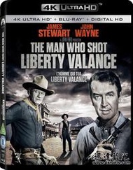 4K UHD藍光影片4K1210-雙虎屠龍 The Man Who Shot Liberty Valance (1962 