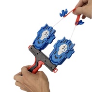 BEYBLADE BURST DOUBLE STRING BEY LAUNCHER LR LEFT RIGHT SPIN BEYLAUNCHER with GoShoot COMBO Grip bey