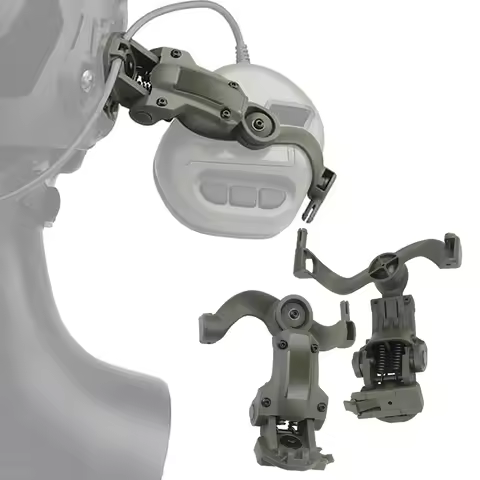 Tactical Headphone Mount EARMOR M32 Rail Mount Bracket Quick Helmet Rail Mount Adapter Suspension He