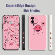 Mabel gravity falls pig WWM17 For Realme C2 C3 8 8i 7i C35 Pro Phone Case Square Edge