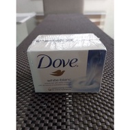 DOVE White Blanc Beauty Bar With Deep Moisture Cream, In Twin Pack 4 OZ./113G Each Bar, Dove Soap