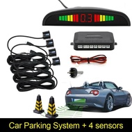 Parking Sensor Car Reverse Sensor 4 Point Led Display
