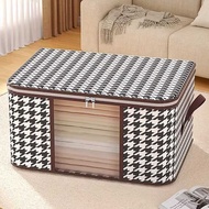 Wovy Folding Clothes Storage Box Visual Storage Bag Dust Proof 75L - W30