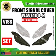 WAVE100R / WAVE100 R WAVE 100 R FRONT SIGNAL LENS SET SIGNAL LEN DEPAN LAMPU SIGNAL COVER CLEAR / TI