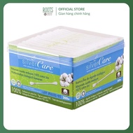 SILVERCARE - Organic Cotton Buds, Organic Cotton Buds, 200 Pieces