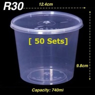 YOKOKO YKR30 ROUND CONTAINER 50PCS