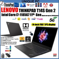 Lenovo ThinkPad T14-14S Gen 2 = Gen 3 14" FHD IPS Laptop Intel Core i5- i7 11Th Gen 40GB RAM 512GB S