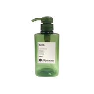 Daiso Blue Soap Bottle 400ml 7.2X7.2X16Cm (Piece) 1Dp Nomal Pump Bottle 400Ml 13.5Fl Oz Square Green