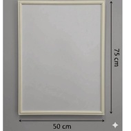 Ivory Photo Frame 75x50cm. 75x50cm.ivory Color (Add To Memories With A Minimalist Design