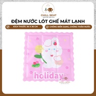 Cool summer seat cushion cartoon pattern gel water cushion cool armrest seat cushion cooling gel cus