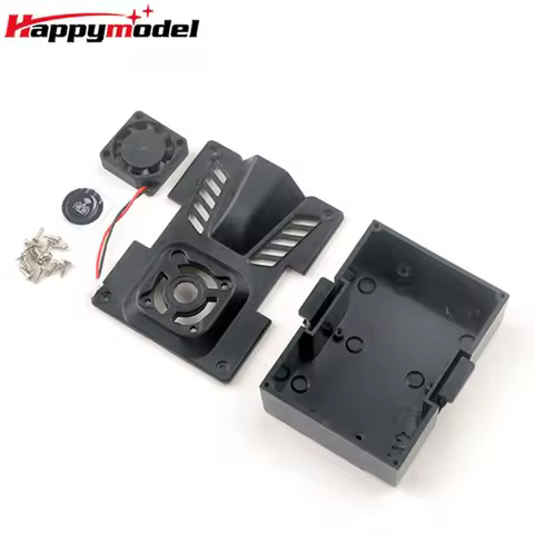 Happymodel ExpressLRS ELRS JR Dedicated Module Shell with Cooling Fan Compatible ES24TX/ES24TX PRO/E