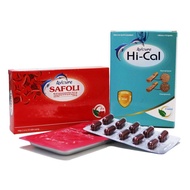 Combo 1 HỘP Sắt hữu cơ Avisure Safoli và 1 HỘP Canxi tự nhiên Avisure Hical cho phụ nữ mang thai và