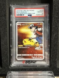 靚no. PSA10 red pikachu 赤紅 比卡超 cgc bgs PSA tag