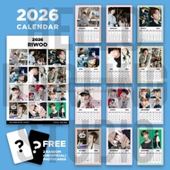 Kpop 2026 BoyNextDoor RIWOO Calendar