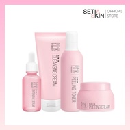 PINK BY PURE BEAUTY Glow On Peeling Cleansing Cream / Toner / Pudding Cream / Intensive Serum
