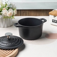 🔥Mini Enamel Pot 14cm Home Soup Pot Milk Pot Multi functional Non stick Pot Small Stew Cup Stew Pot 